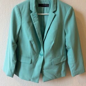 The Limited Light Teal Blazer